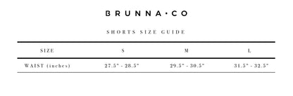 GIRL Seaside Runner Recycled Shorts in Sunflower Yellow - The Higher Flower